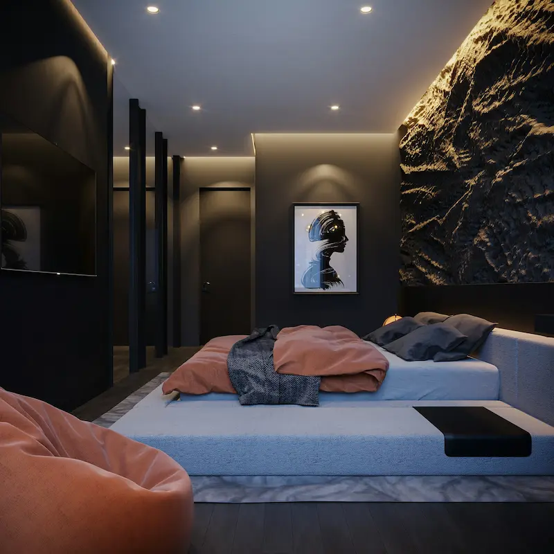 Black Bedroom Ideas