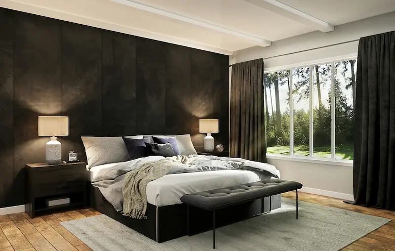 Black Bedroom Ideas